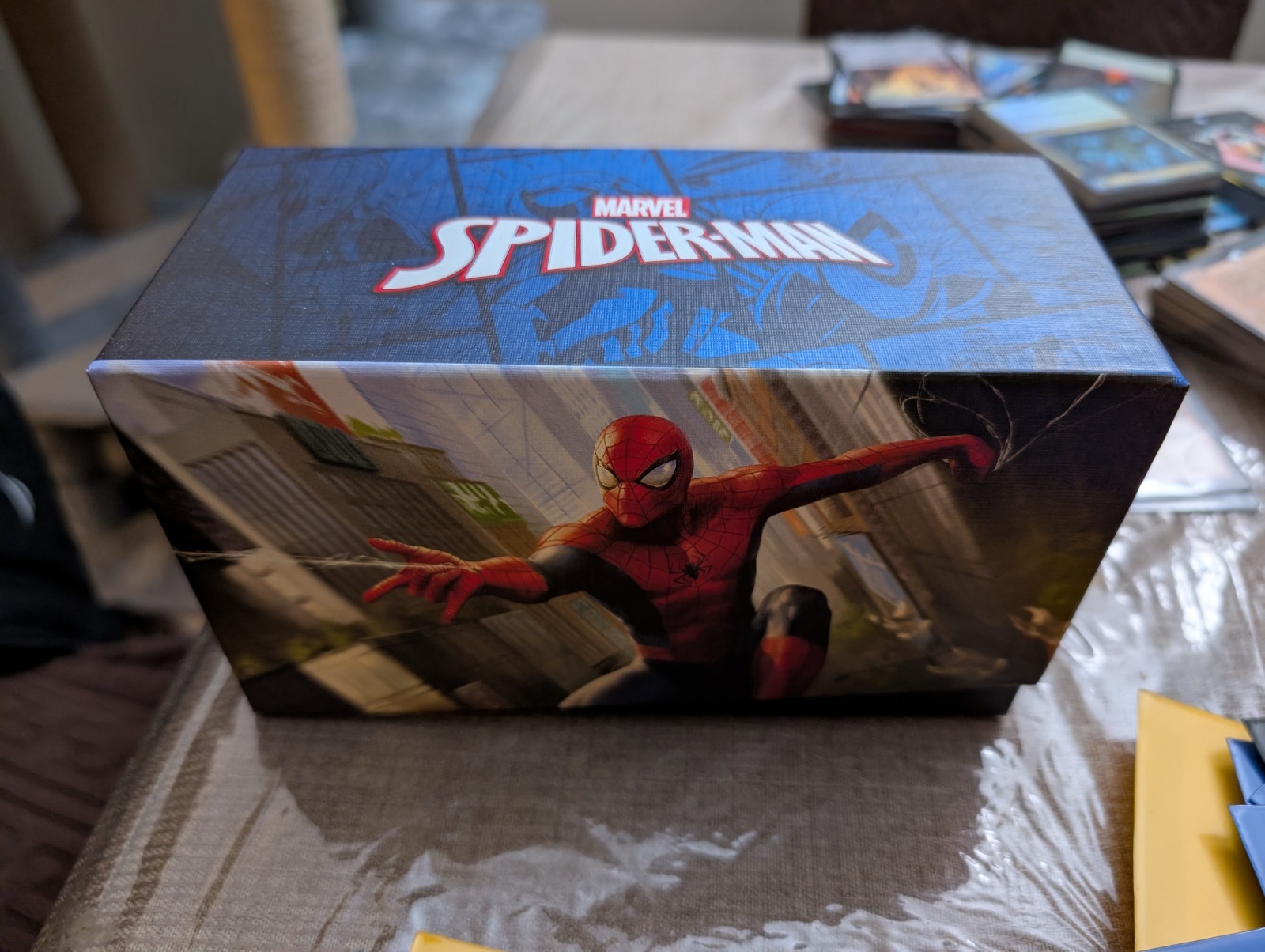 EMPTY Bundle Box MTG Marvel's Spider-Man Card Storage