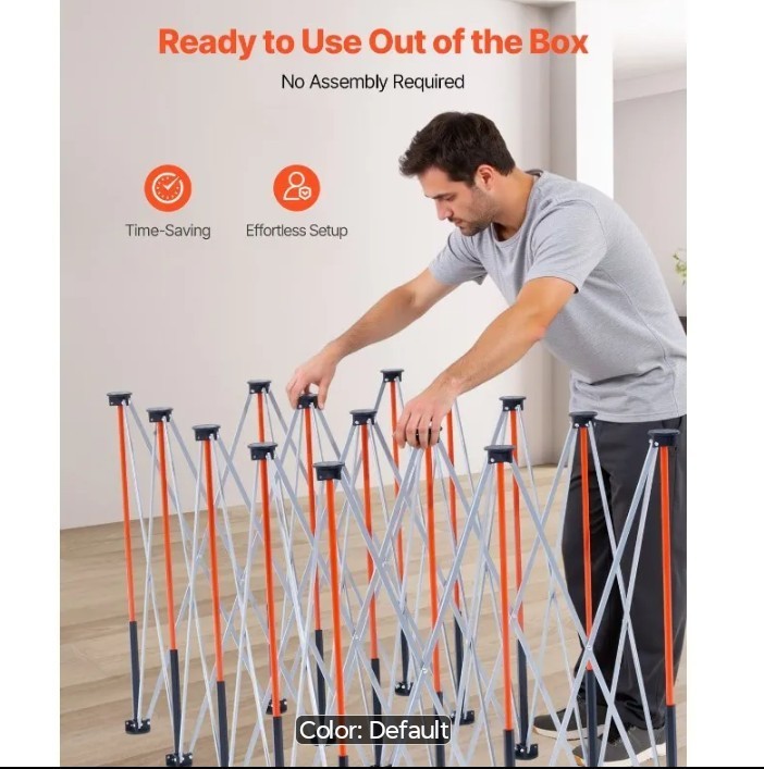 VEVOR Portable Folding Workbench Base 8x4 Collapsible Table Frame 6000lb NEW