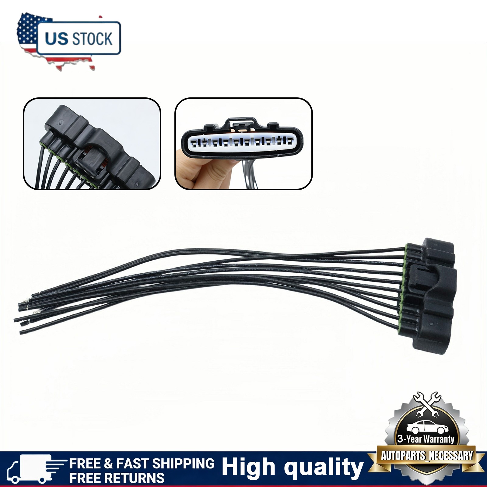 1x Ignition Module Connector Plug For Toyota 4Runner Tacoma Camry 89621-35020