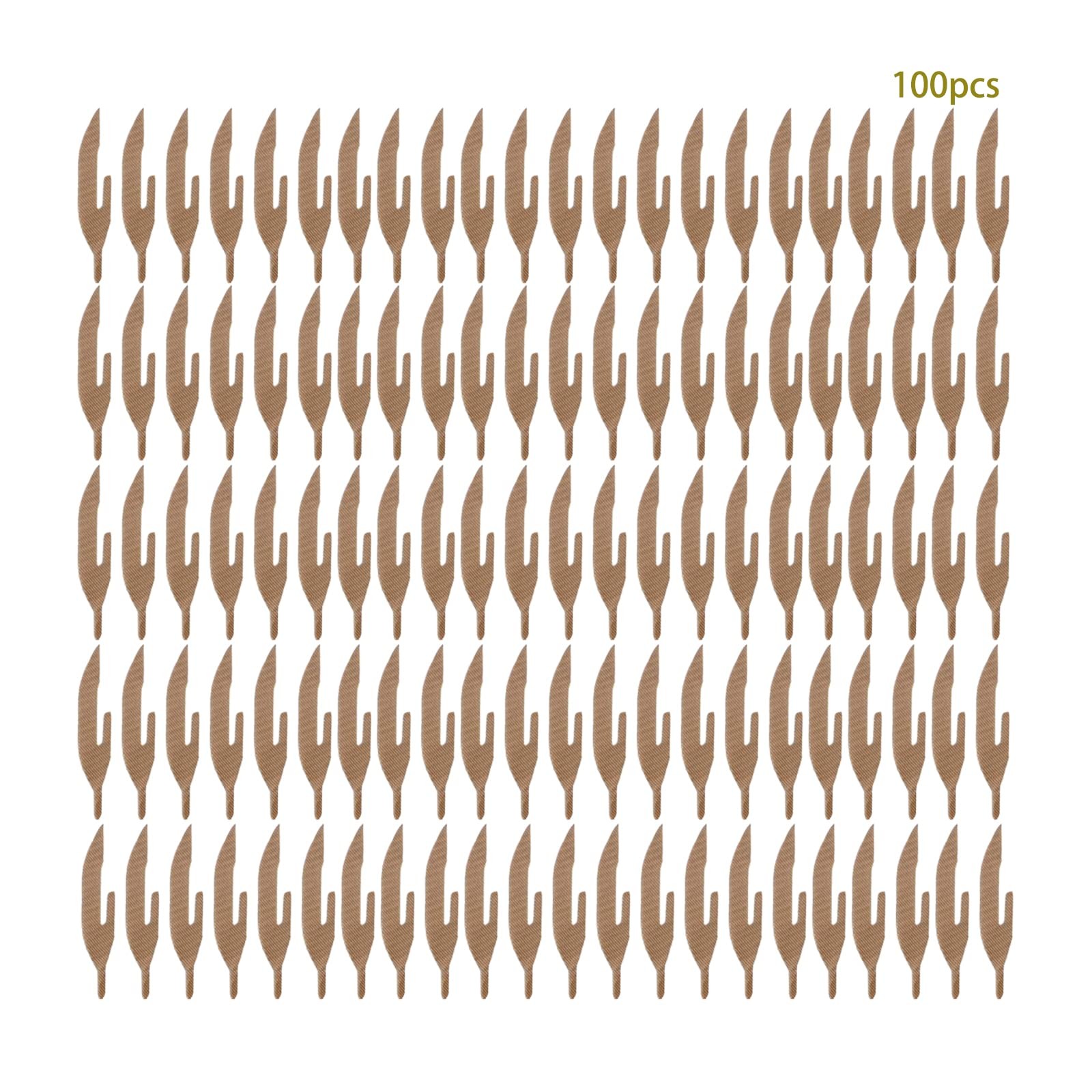 METERIO PTFE Vinyl Wrap Cutter Tool Stainless Steel 100PCS