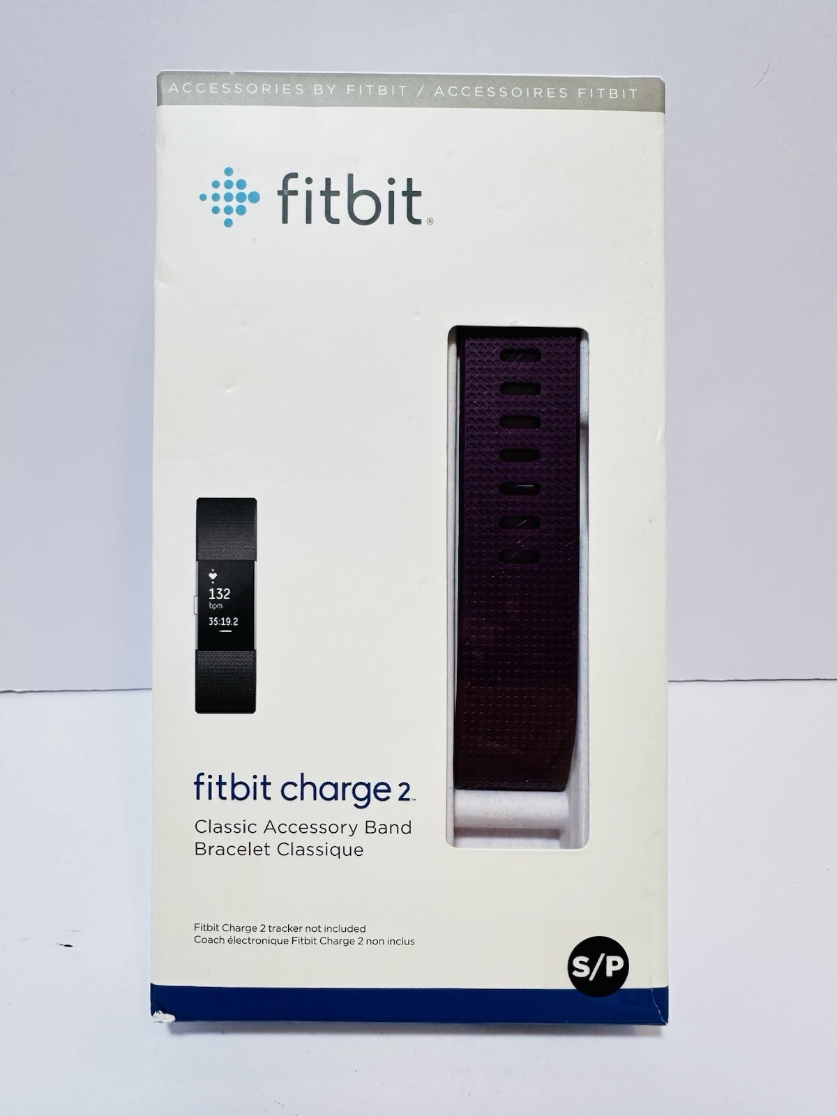 BRAND NEW - FITBIT CHARGE 2 OEM Replacement Band (Purple) SMALL (S/P)