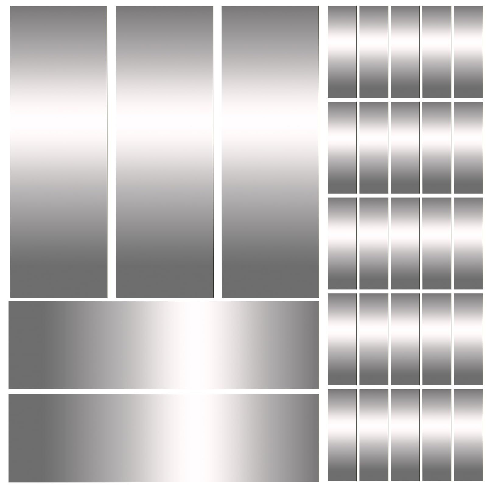 Shim Stock Assortment Steel 2" Width x 6" Length 30 Pcs 304 Stainless Steel S...