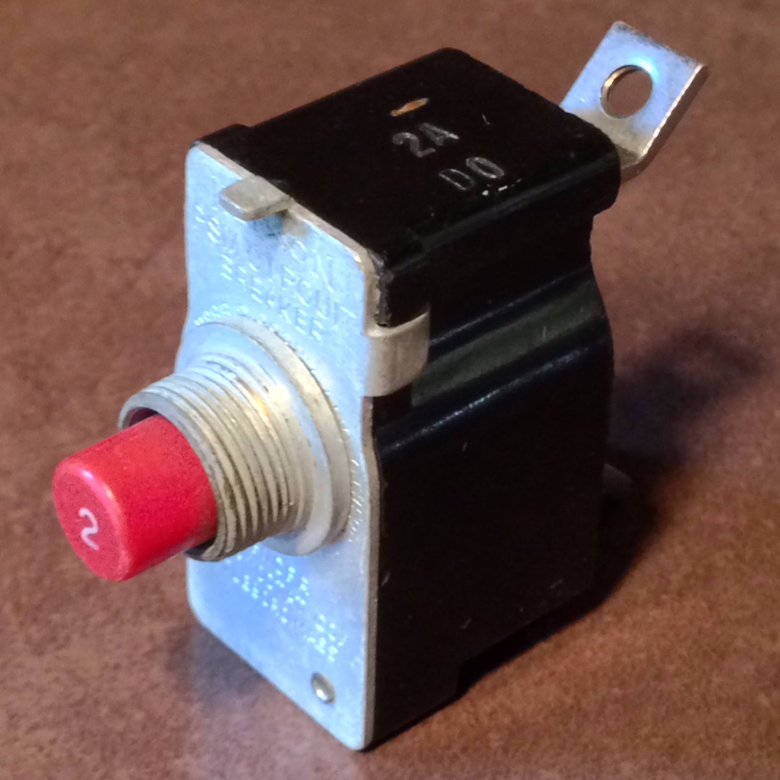 Klixon 2 Amp Circuit Breaker PSM-2A