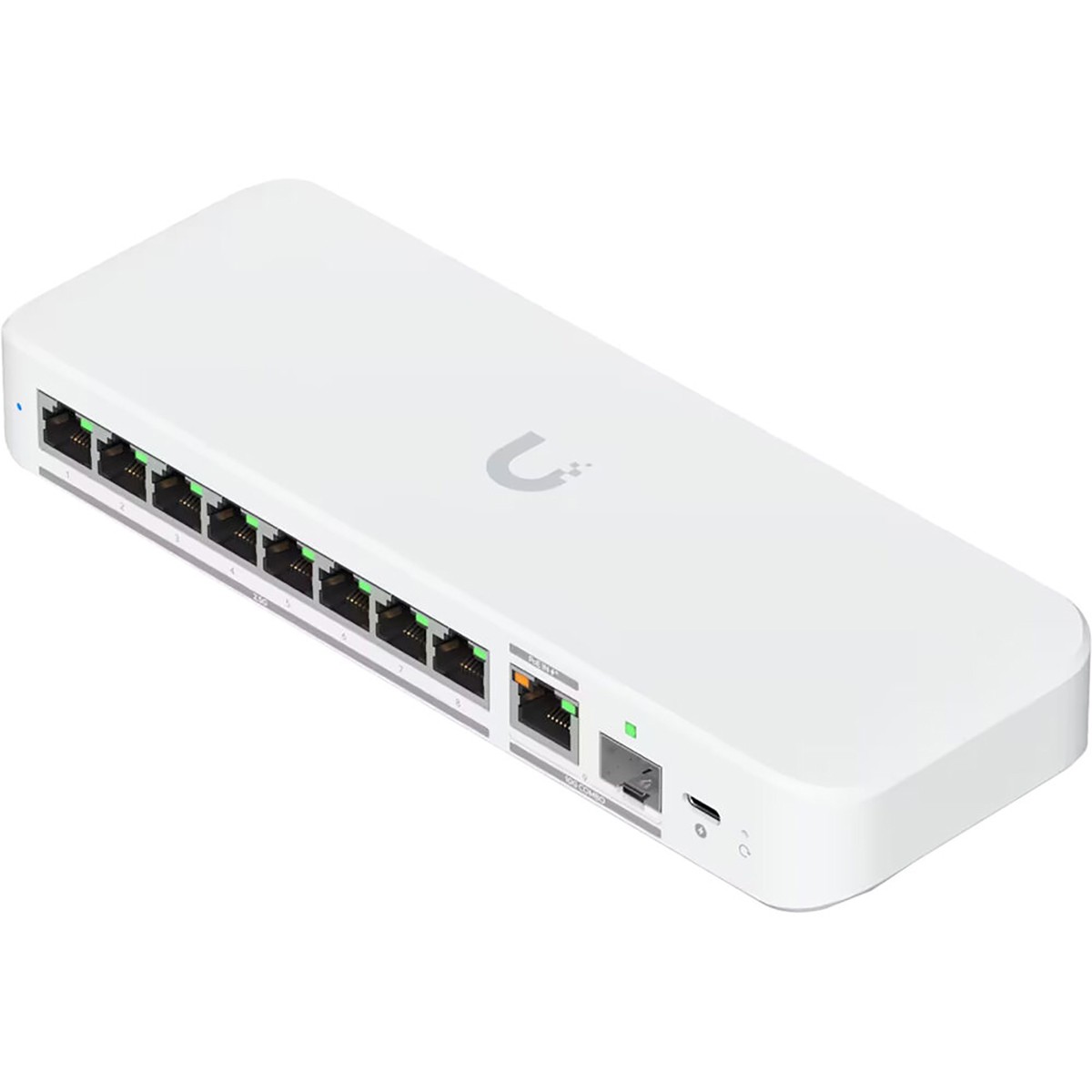 Ubiquiti Networks Flex 2.5G 8-Port 14W PoE+ Compliant Managed Network Switch wit