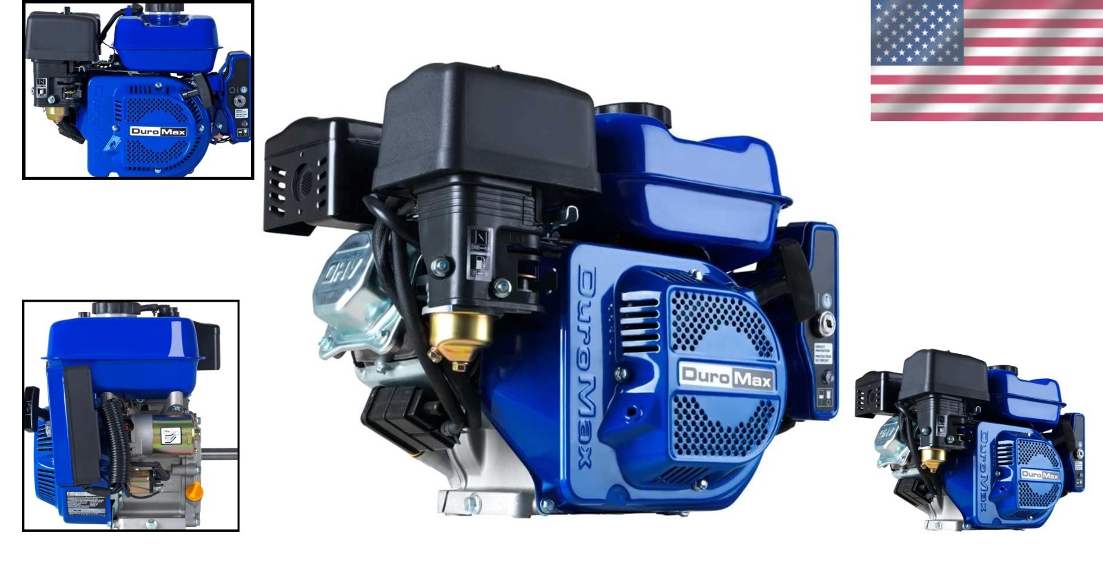 208cc Gas Powered Electric Start Engine