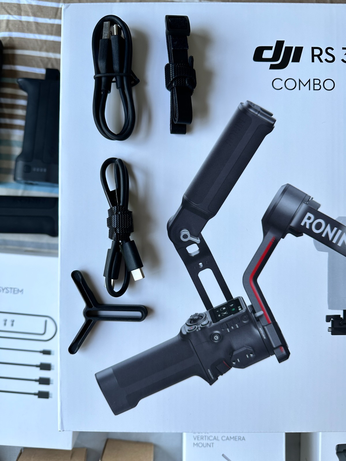 DJI RS 3 Combo Stabilizer RS3 + Raveneye module+extras