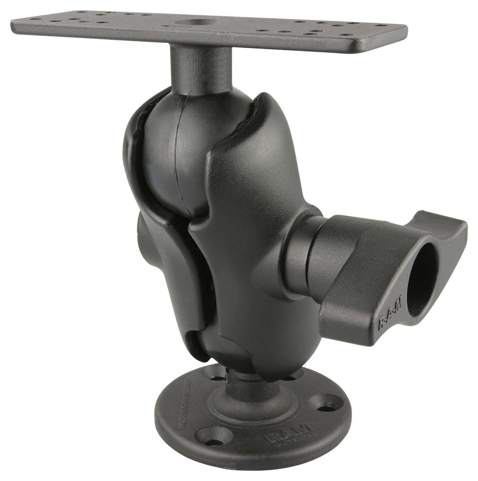 RAM Mounts RAM-D-115-C Universal D Ball Mount with Short Arm for Fish Finders