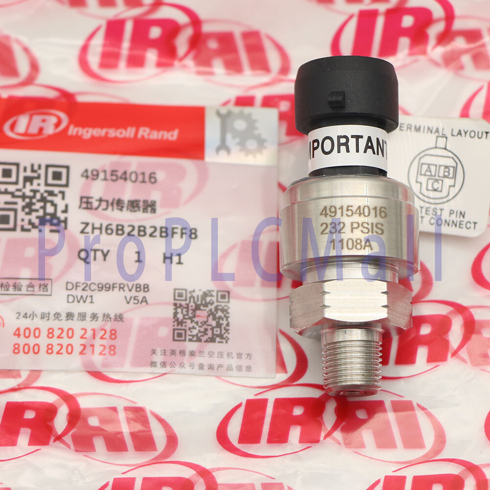 New 1PC Ingersoll Rand 49154016 Air Compressor Pressure Sensor