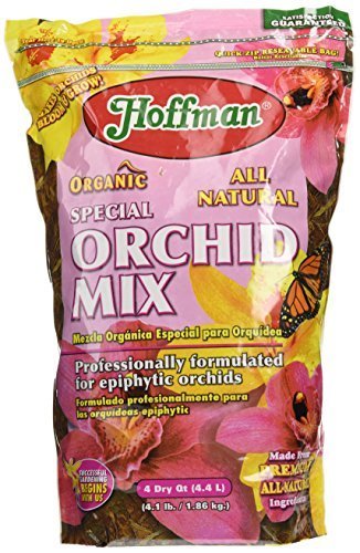 Hoffman Organic Special Orchid Potting Mix — All-Natural for Better Blooms, 4qt