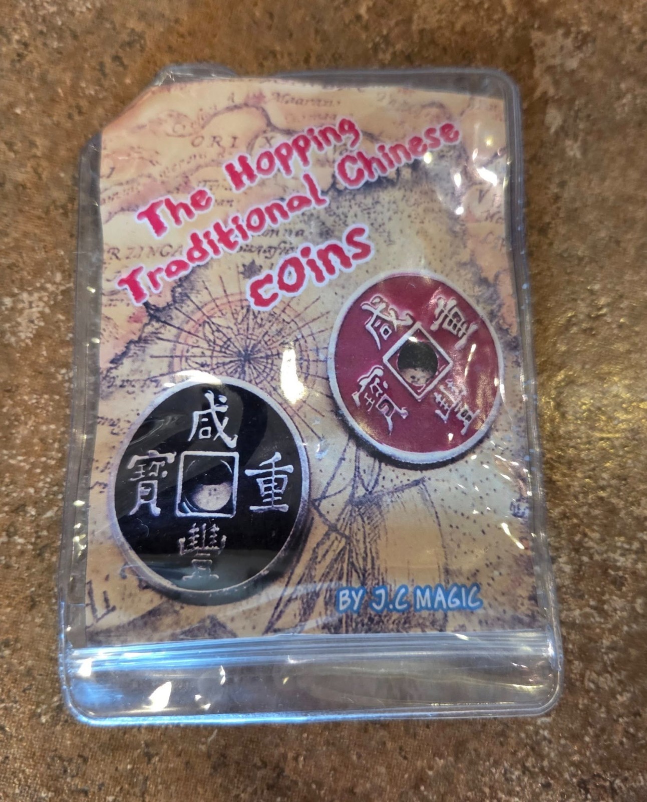 Hopping Chinese Coins by JC Magic Mentalism Tricks