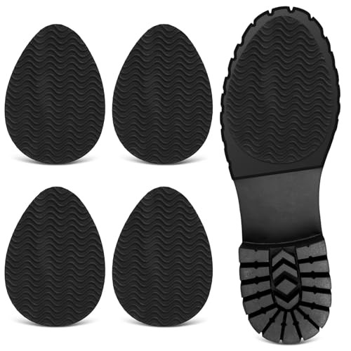 Non-Slip Shoe Pads for Bottom of Shoes 4 PCS Self Adhesive Non-Skid Shoe Pads