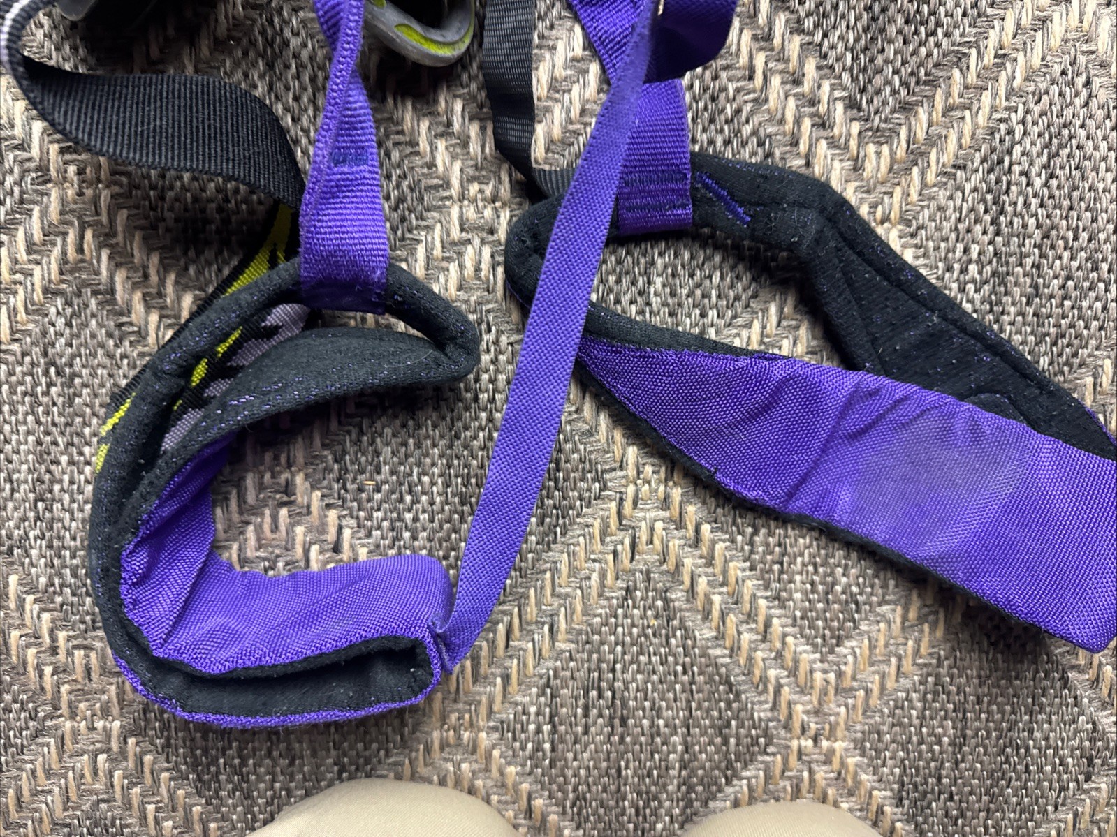 Petzl Jump Harness C20 Large Crolles Climbing W/ Grigi 2 And Wales Caribine
