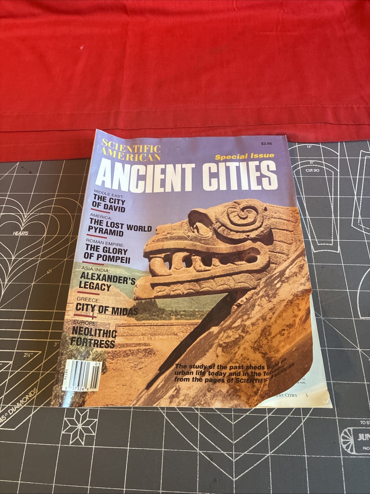 Vintage 1994 Scientific American Ancient Cities