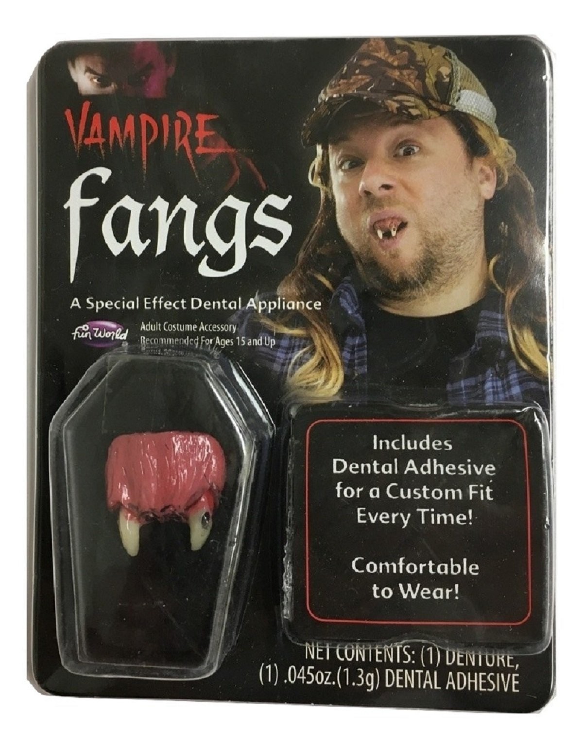 Redneck/Fang Costume Accessory Adult Halloween