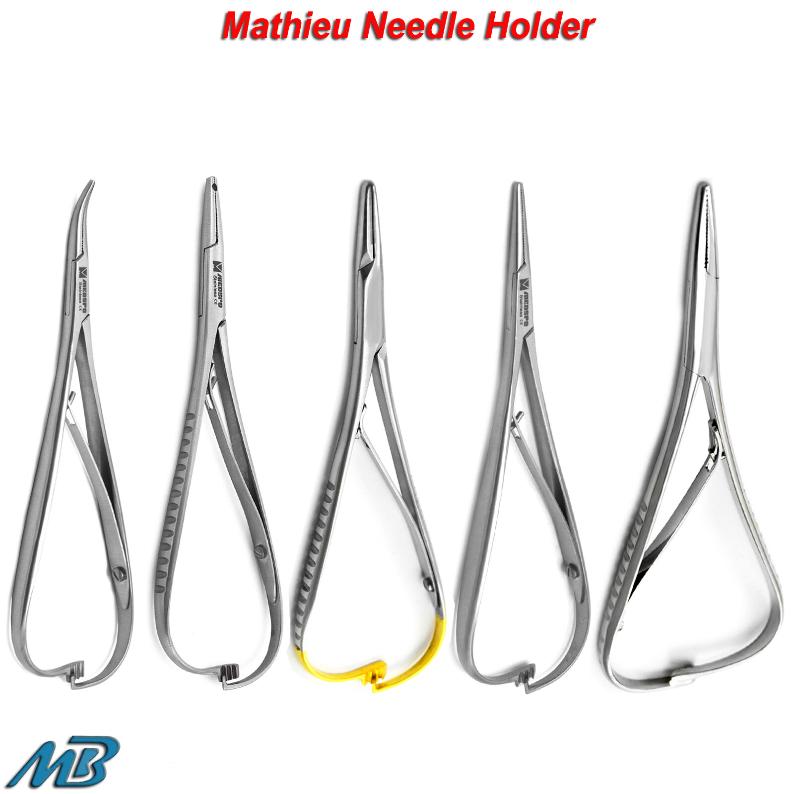 Surgical Mathieu Needle Holder Forceps Smaha Dental Orthodontic Ligature Pliers