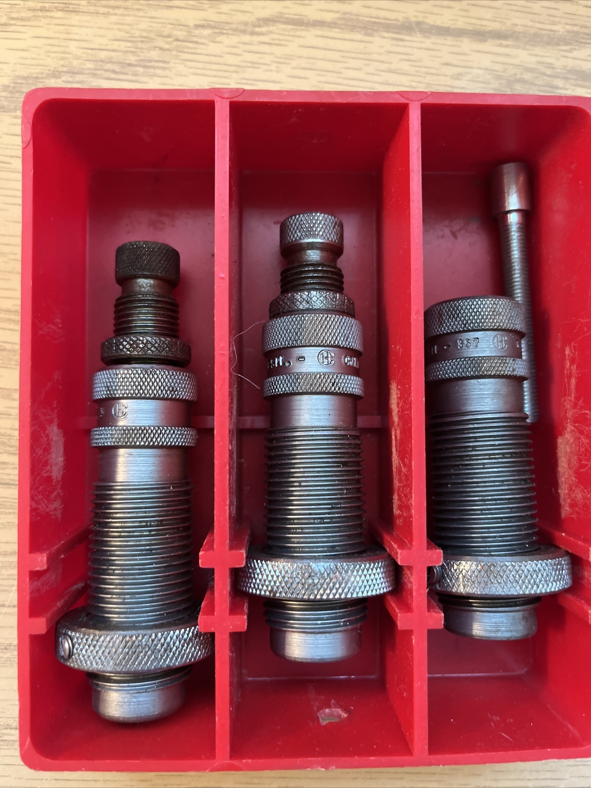 C H RELOADING DIE SET .38 SPECIAL
