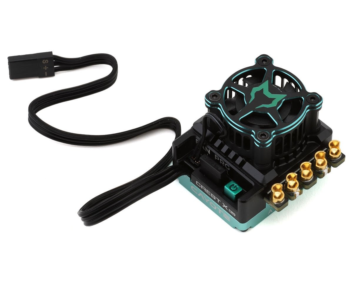 Cayote CYEA11005 - Crest X Evo 1/10 Mod 160A Sensored Brushless ESC