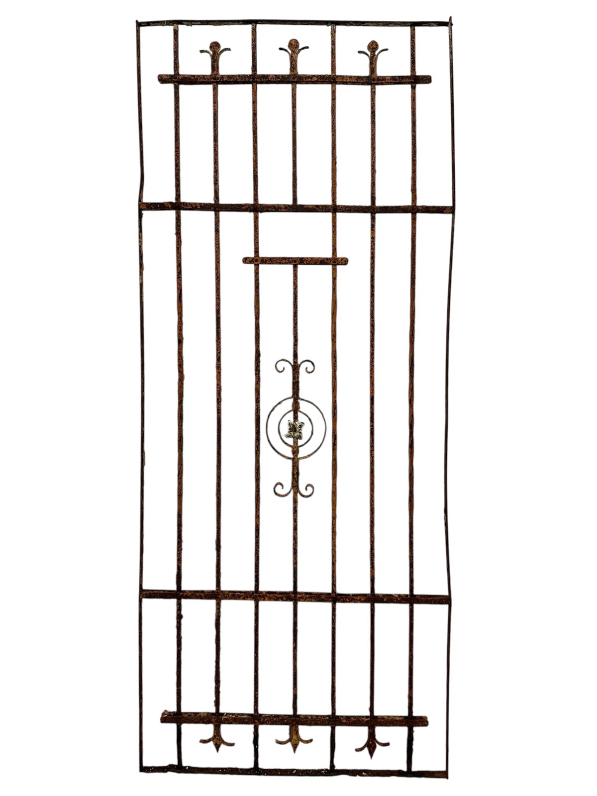 Antique Wrought Iron 81"+ Tall Gate GA20742