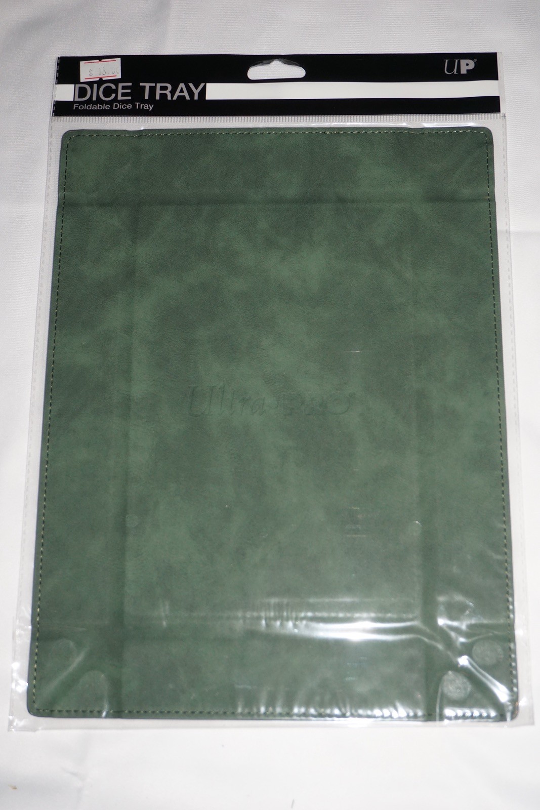 Ultra Pro Dice Tray Foldable Suede Emerald