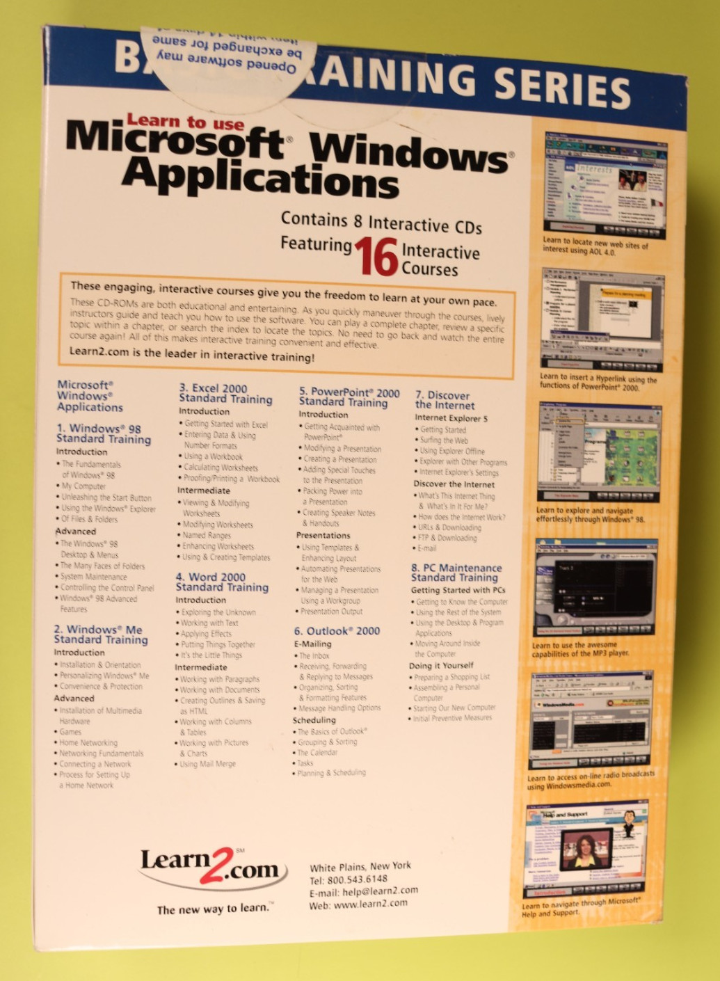 Learn2 Learn to Use Microsoft Windows Applications Windows 95 New Factory Sealed