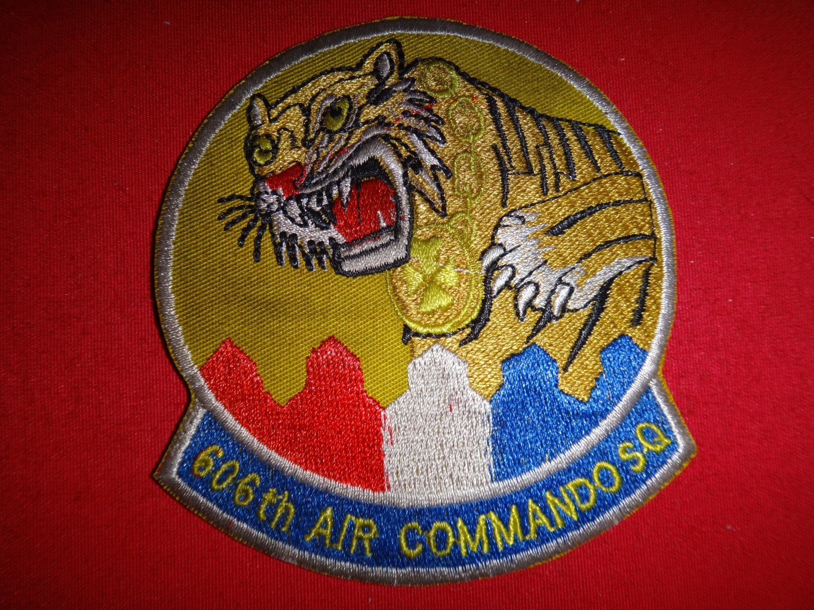 Vietnam War USAF 606th AIR COMMANDO SQUADRON 14th Air Commando Wing Patch