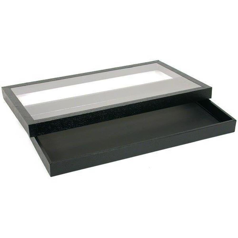 Jewelry Box Display Case 45 Pair Earrings White