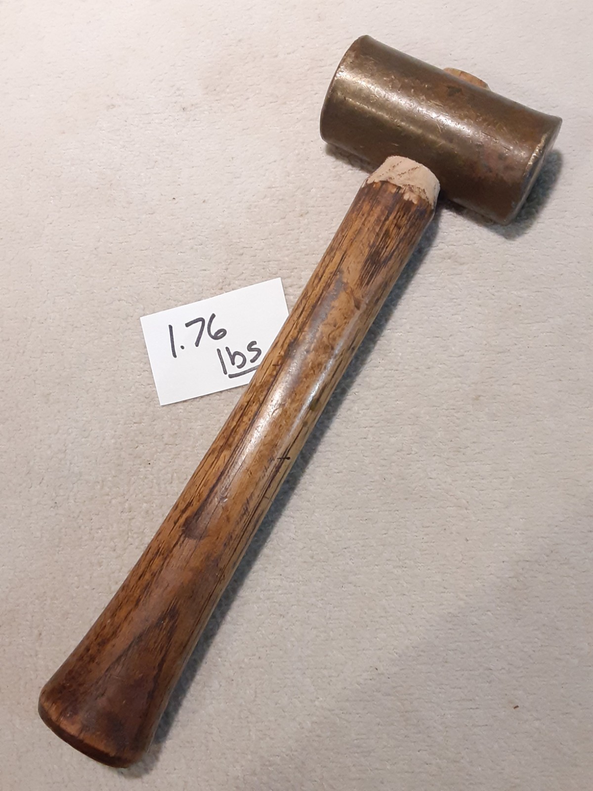 Brass Hammer Overall 1.76 LBS