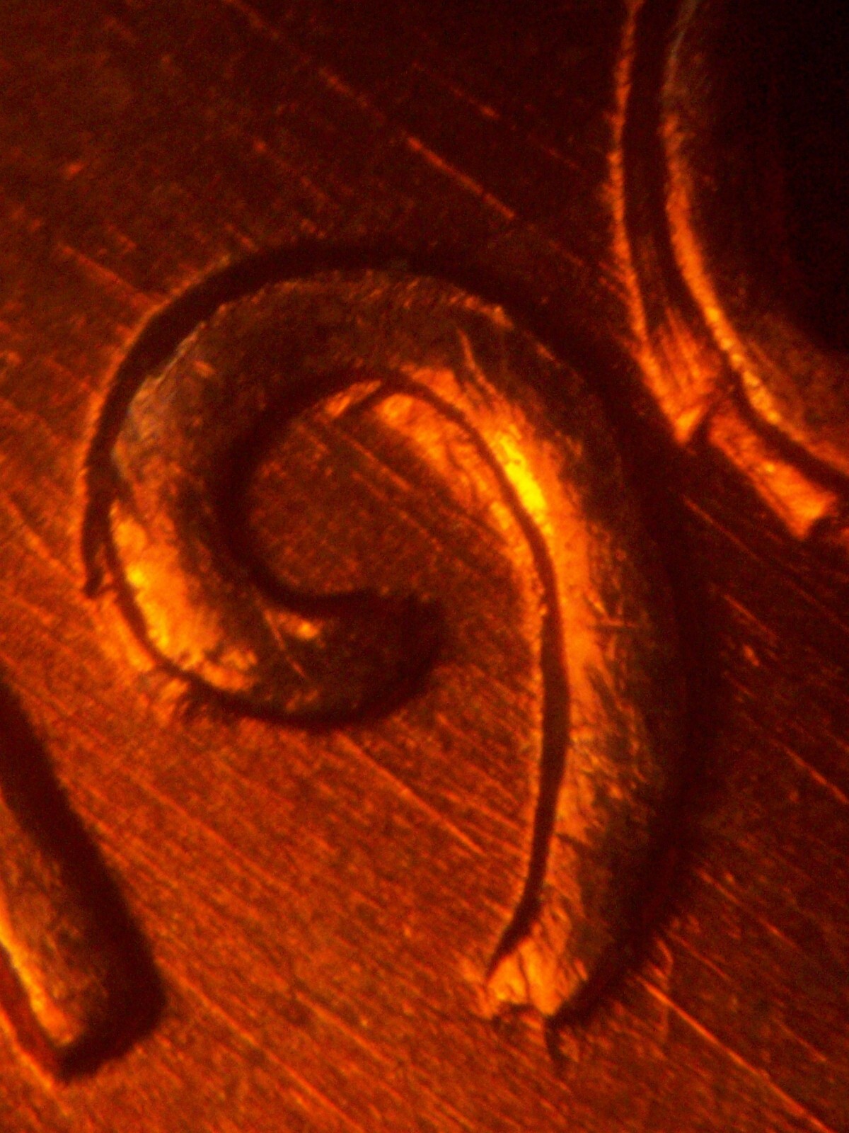 1960 P Die gouges on 6 and 9 of Date Lincoln Cent BU