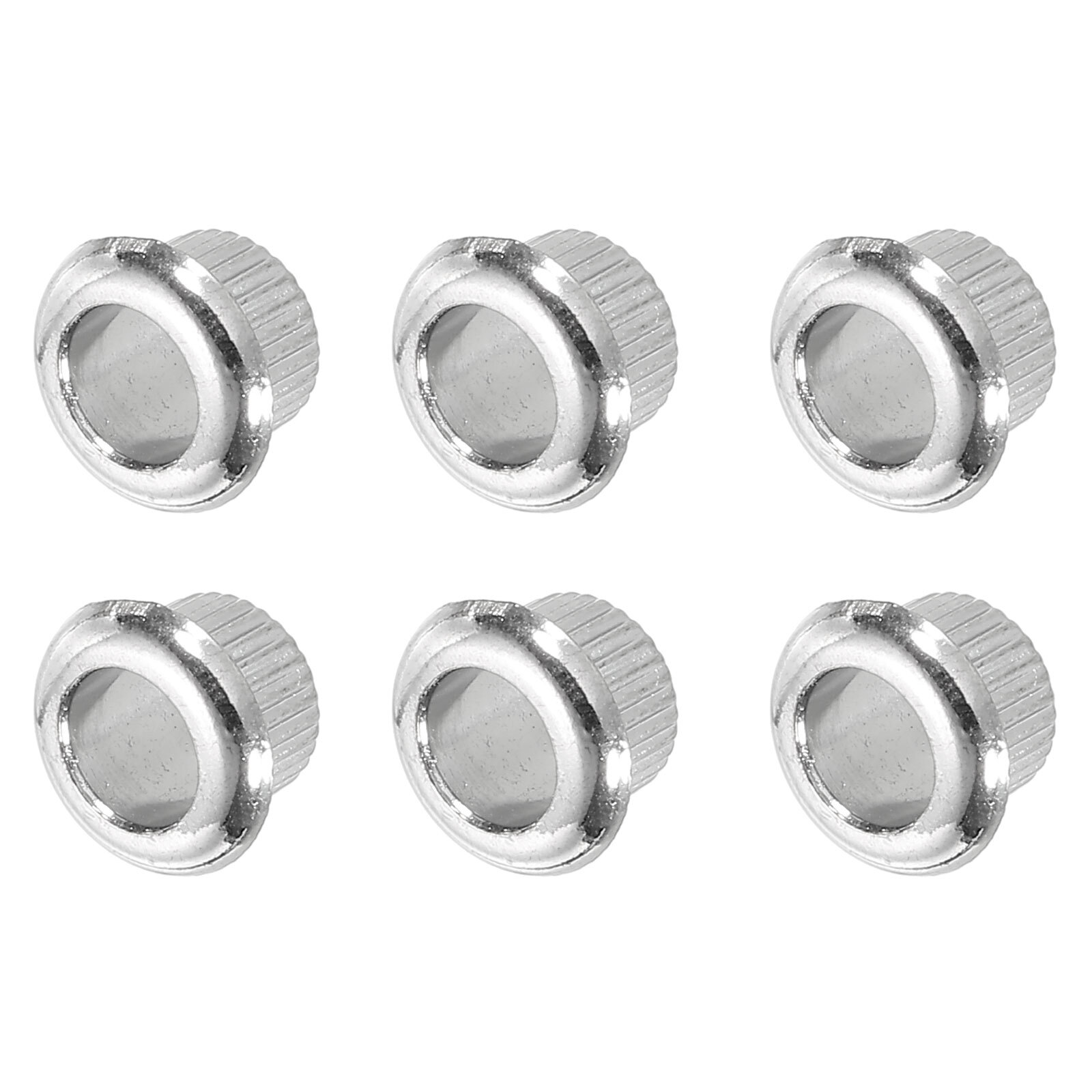 Guitar Tuner Conversion Bushing Adapter Ferrule Conversion Zinc Alloy Silver