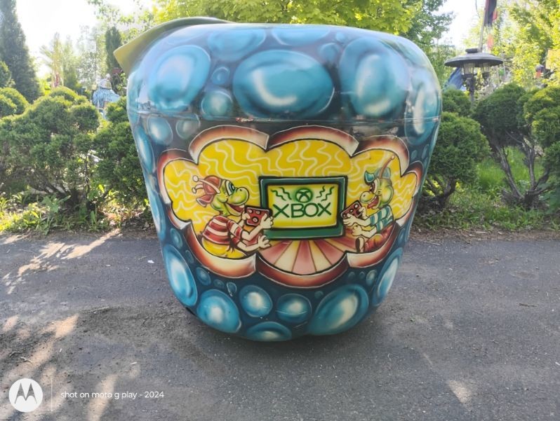 Tilt-A-Whirl Carnival Circus Berry Go Round Tub pinball machine.