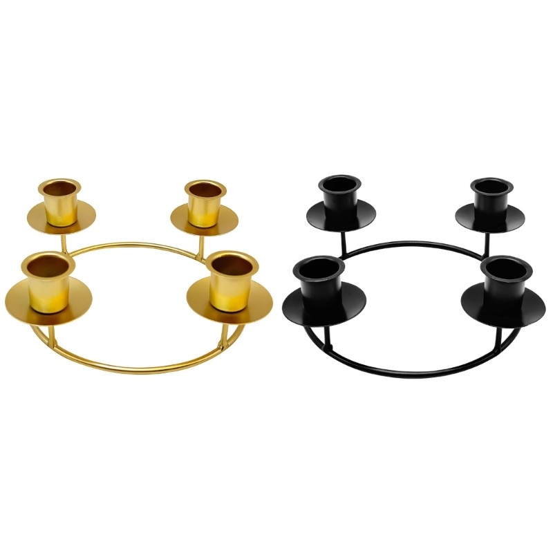 Candlestick Holders Iron Metal Taper Holders Decorative Stands