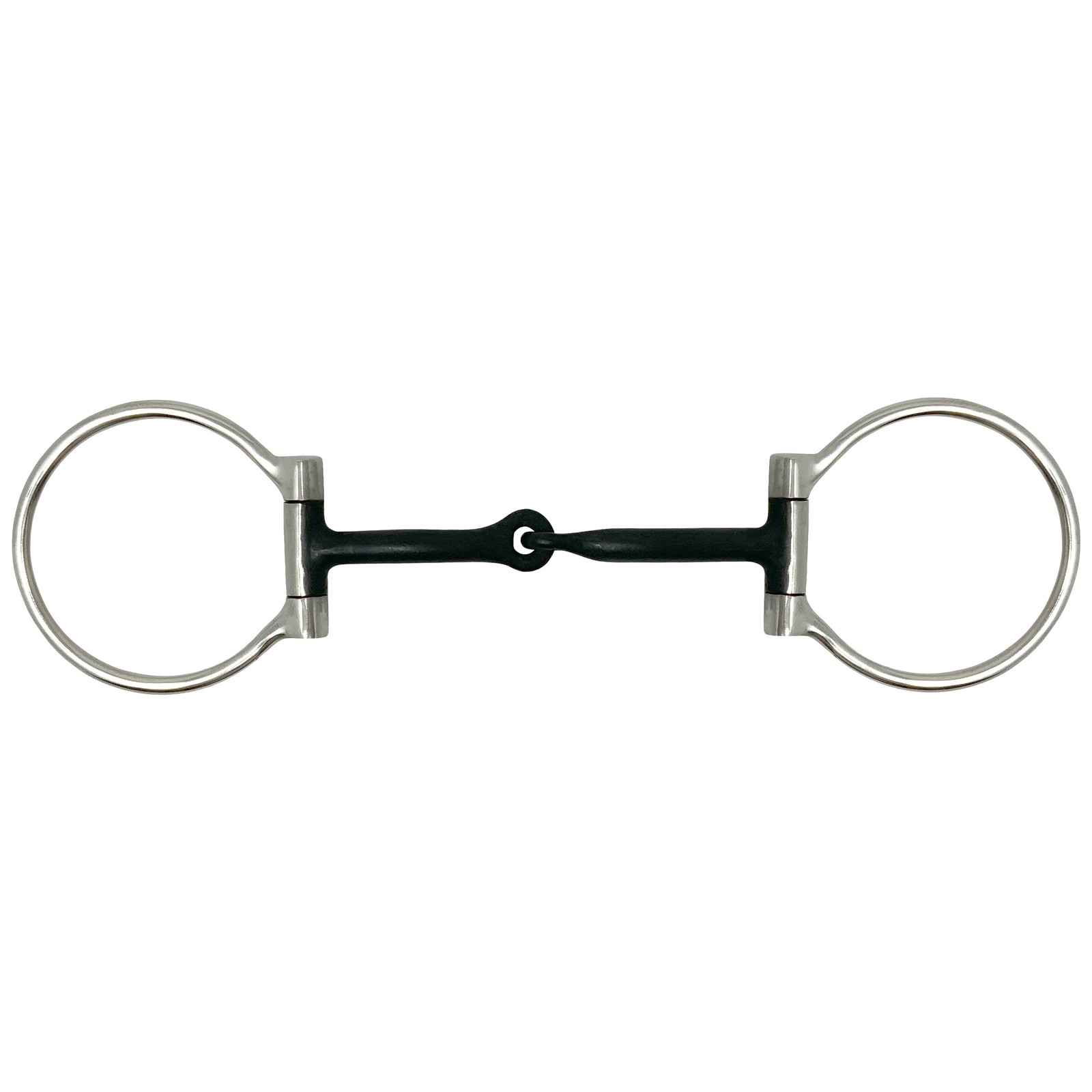 Showman Stainless Steel D-Ring 5" Sweet Iron Snaffle Bit