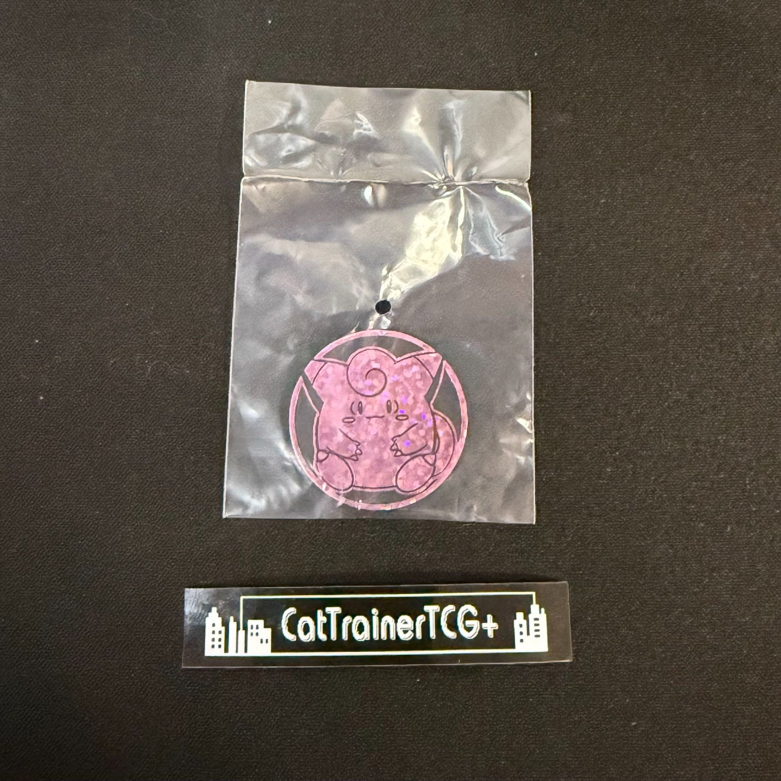 NEW Clefairy Coin Pokemon Center Japan Gacha Collection Holo Vol 6 Legends Z-A