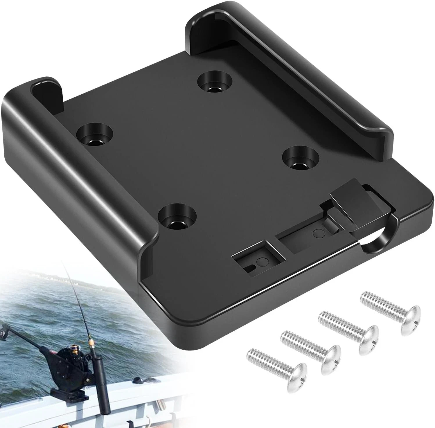 2207001 Downrigger Tab Lock Mounting Bases Fit for Cannon Downriggers
