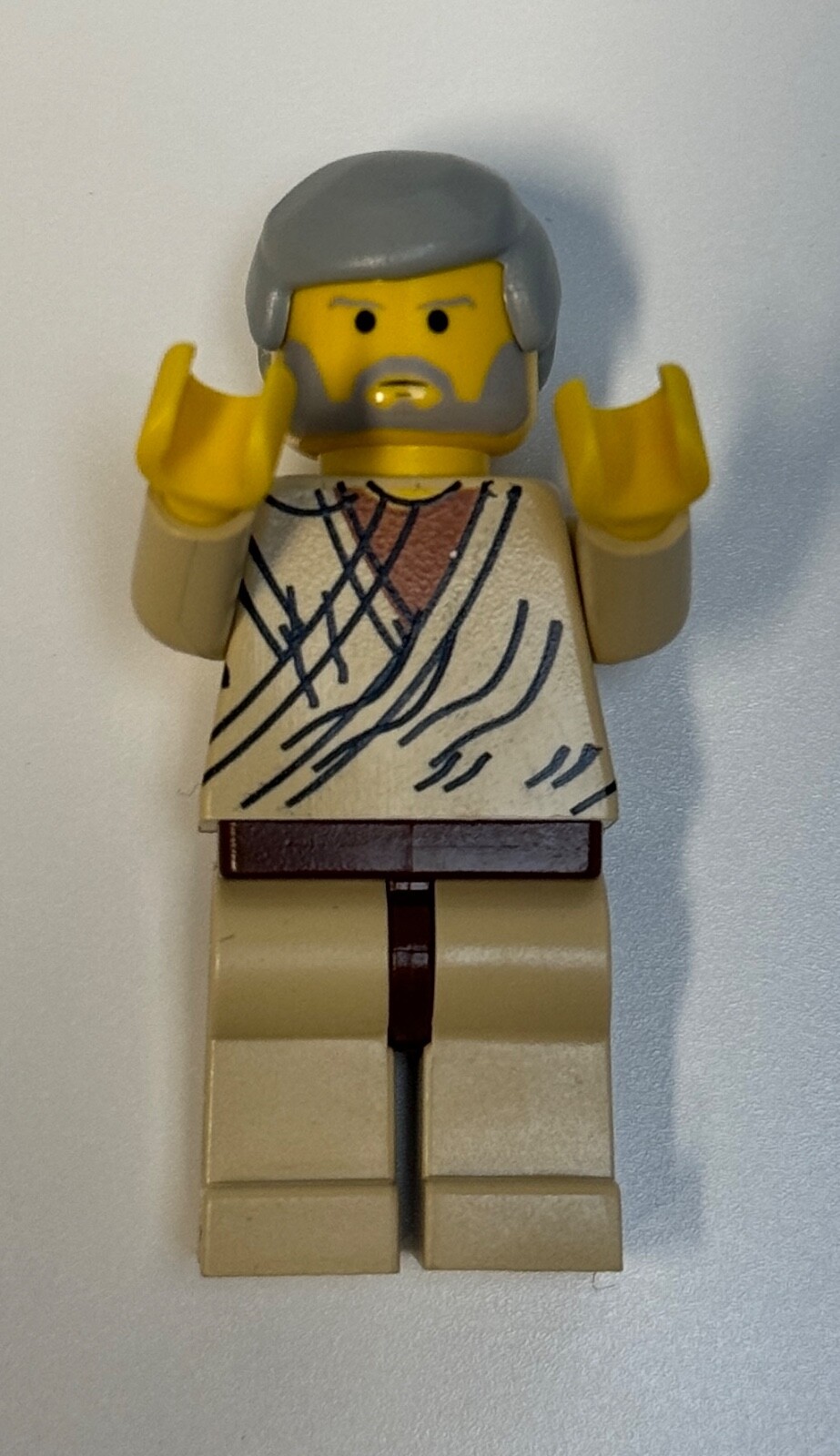 Lego Star Wars Figures Misprint Missprint Obi-Wan Kenobi RARE Very Rare sw0023
