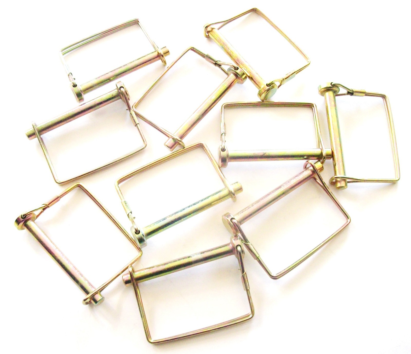 10 GOLIATH INDUSTRIAL 5/16 SQUARE CANOPY PTO TRAILER HITCH PINS SCPTC516 AWNING