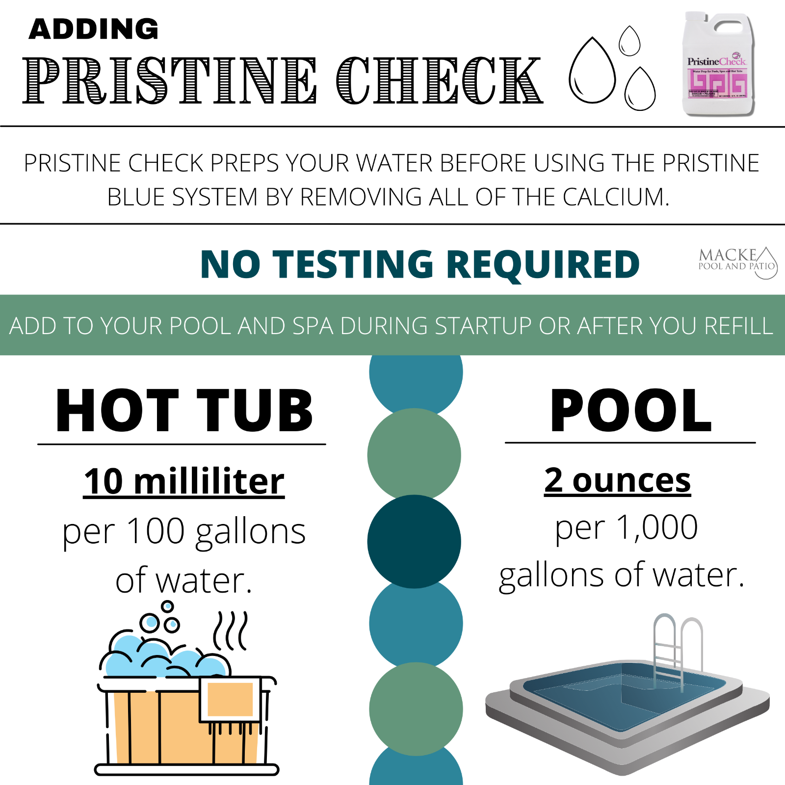 Pristine Check - 32 Ounce (Calcium Control)