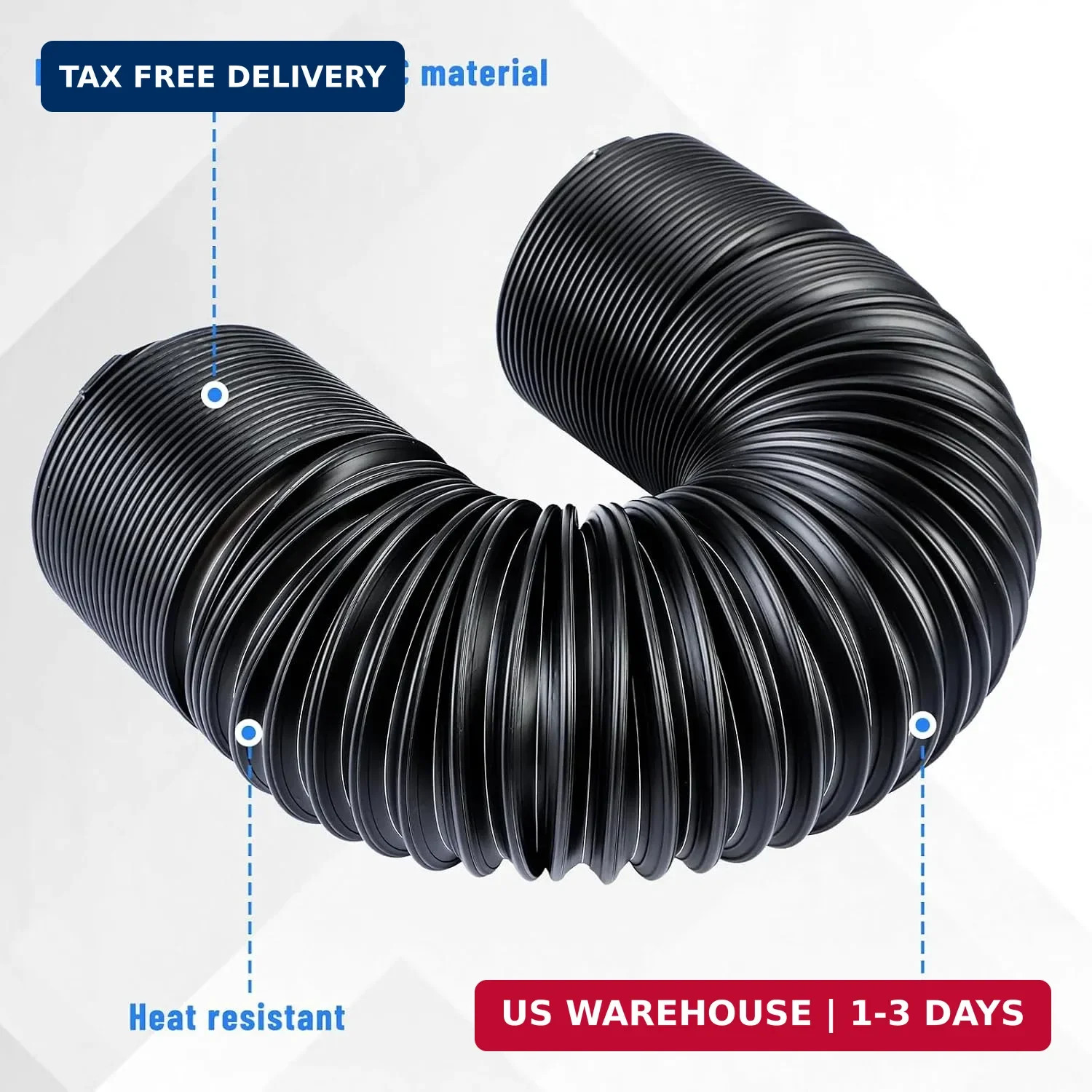 Adjustable Inner Diameter 76mm(3 inch) Outer Diameter 86mm(3.39 inch) Car