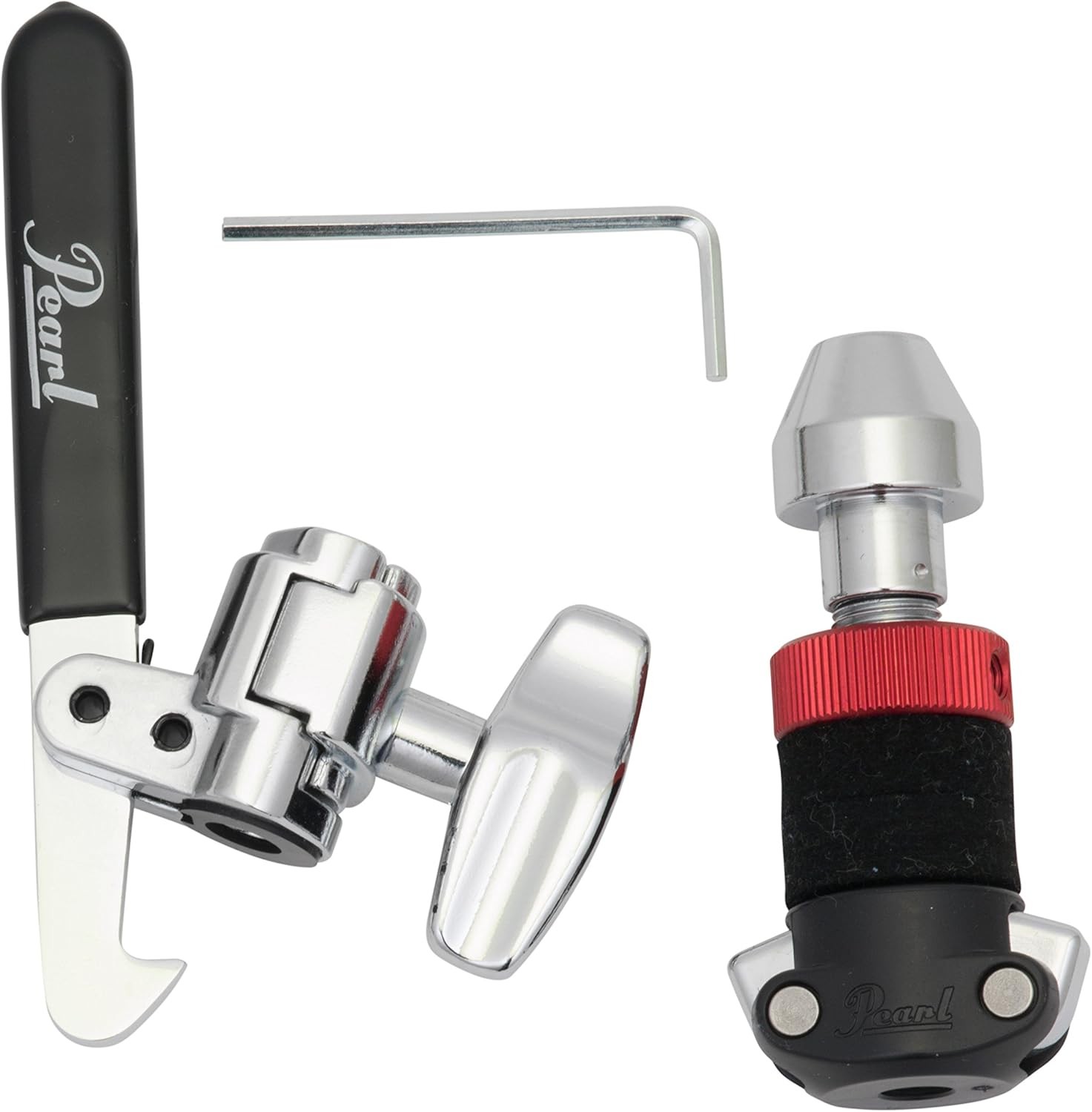 Pearl HCL-205DQR, Rapid Lock Hi-Hat Drop Clutch Rockem Music, Silver