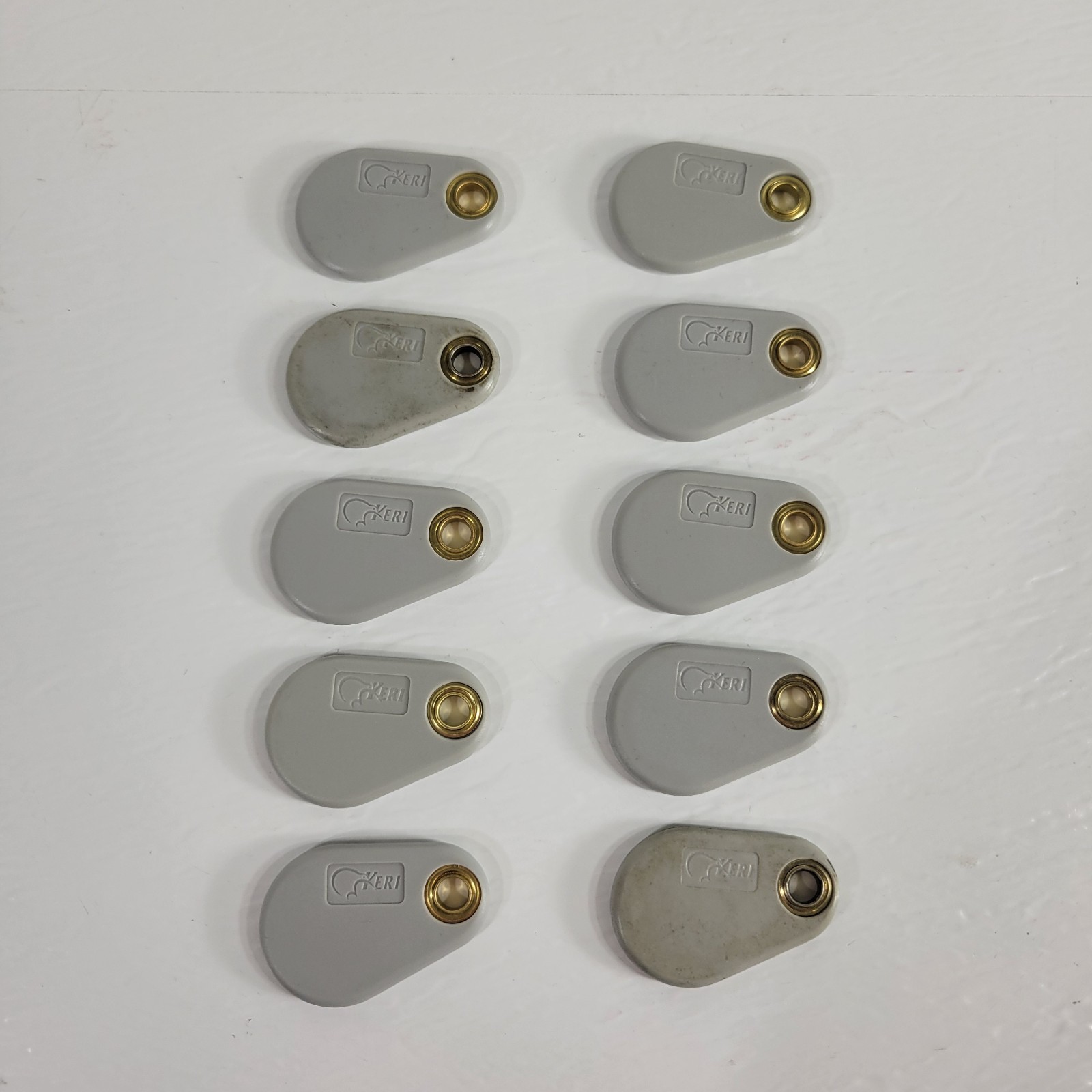 KERI PKT 10x Programmable Proximity Fobs For Keyless Locksets, 10 Pack
