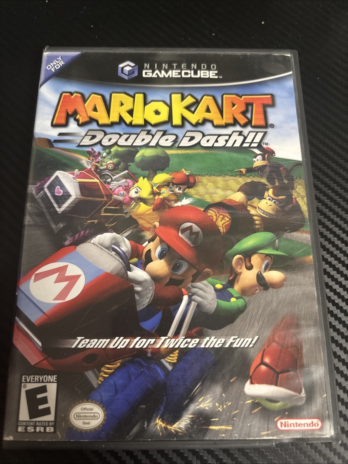 Mario Kart Double Dash Nintendo GameCube Case And Artwork Only. No Disc