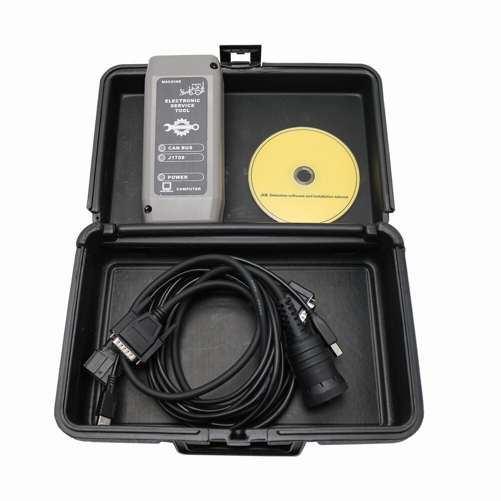 V24.1.3 For JCB Heavy Duty Truck Diagnostic TOOL JCB master4 scanner+ Laptop