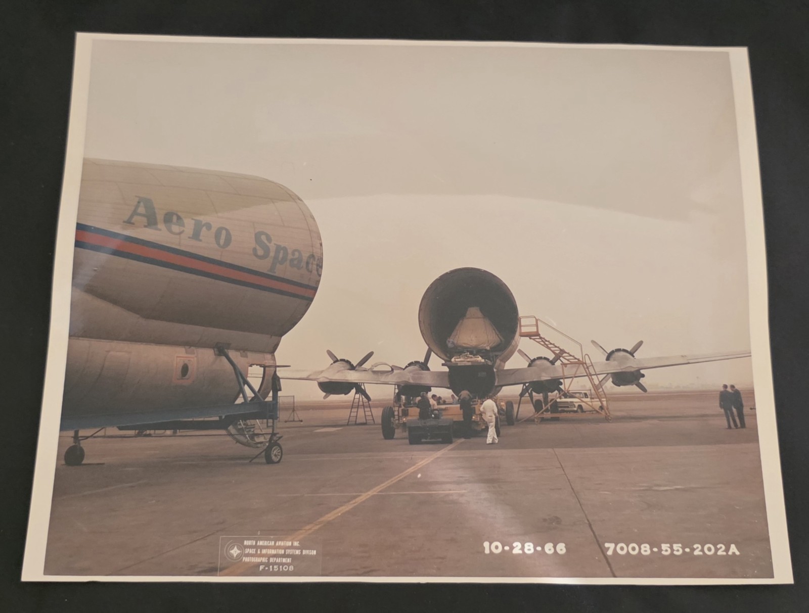 Aero Spacelines Super Guppy Being Loaded With Gear For Apollo Space Program