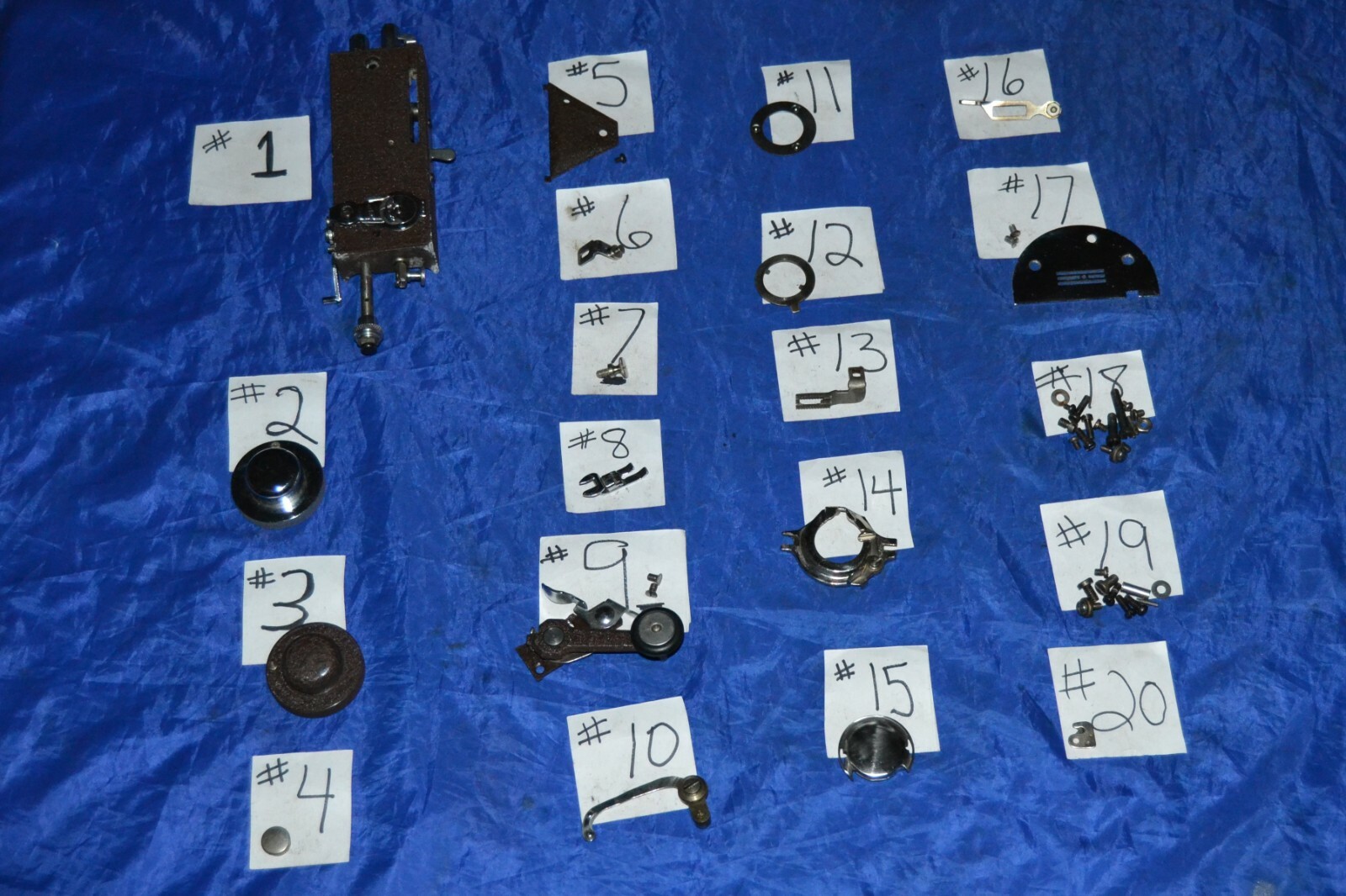 KENMORE SEWING MACHINE PARTS MODEL 117.811/12/13 ORIGINAL PARTS PICK YOUR PARTS