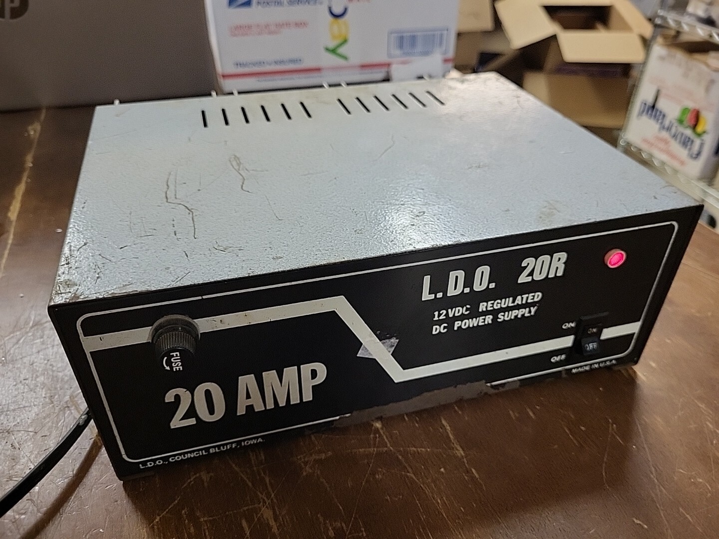 L.D.O.  20R 12VDC 20 AMP DC Power Supply