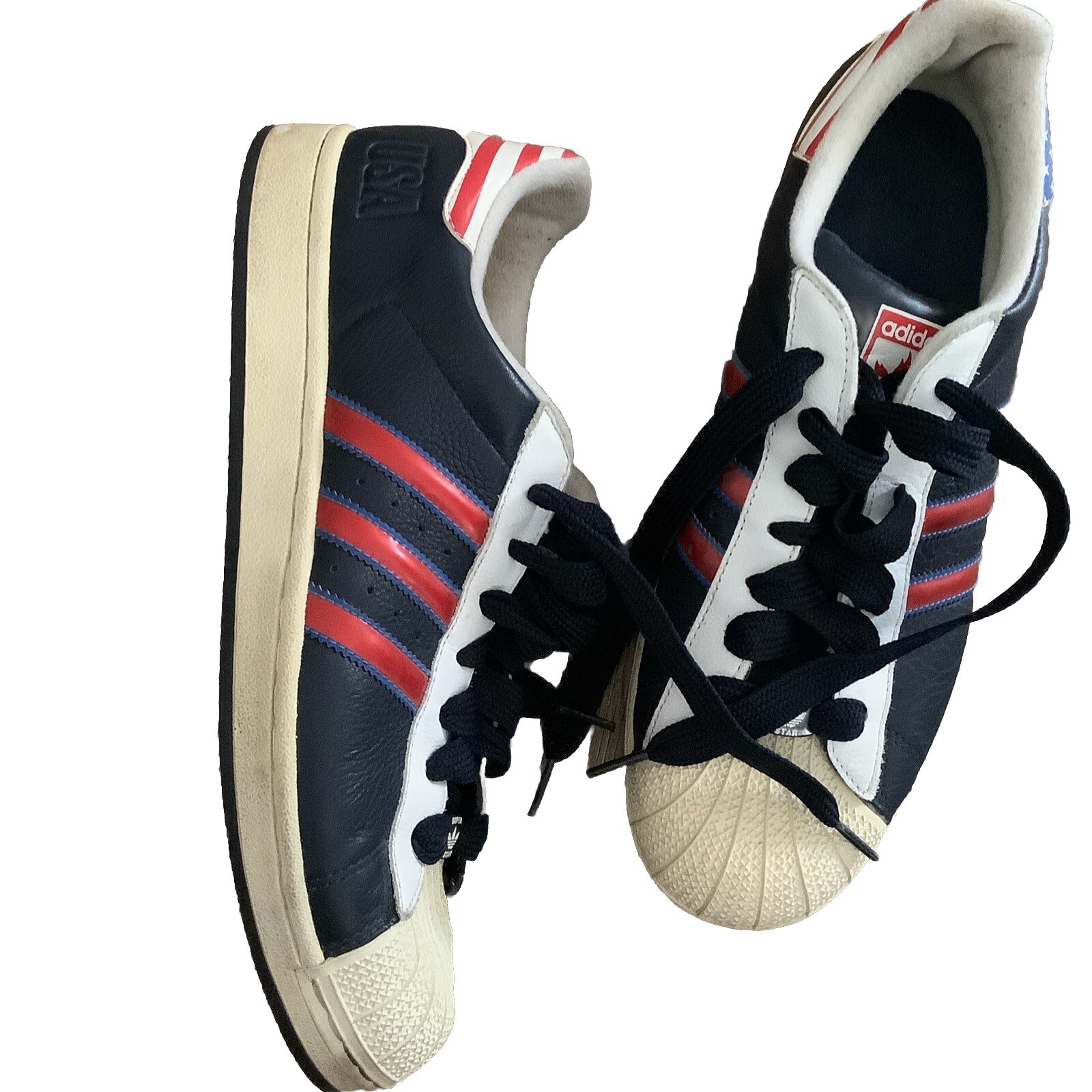 adidas Originals Superstar II Beijing Olympics Limited USA 2008 Men's Size 11.5
