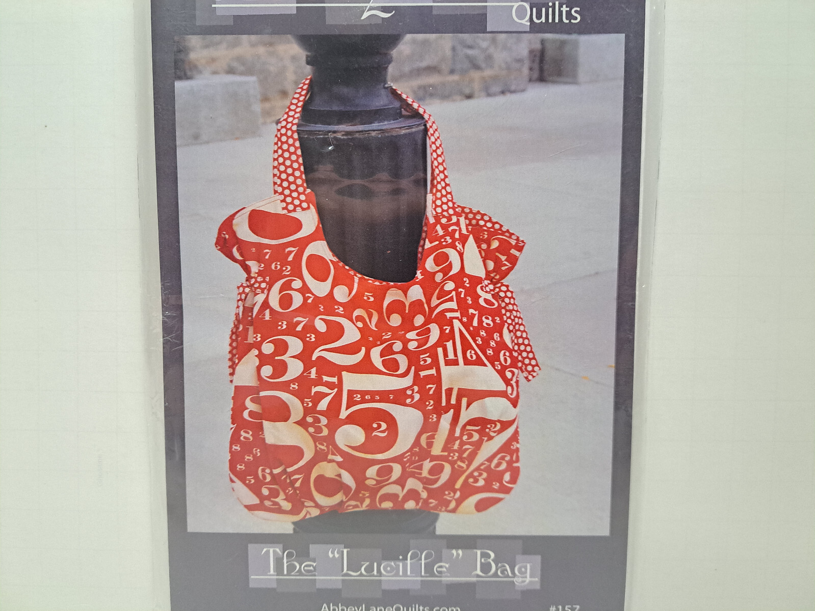 Abbey Lane Quilts Pattern - The "Lucille" Bag (16" x 20") #157