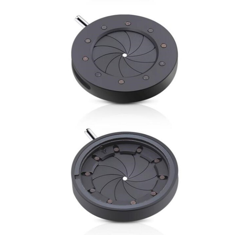 1-18mm Adjustable Manual Aperture Module Iris Diaphragm Optical Mechanical