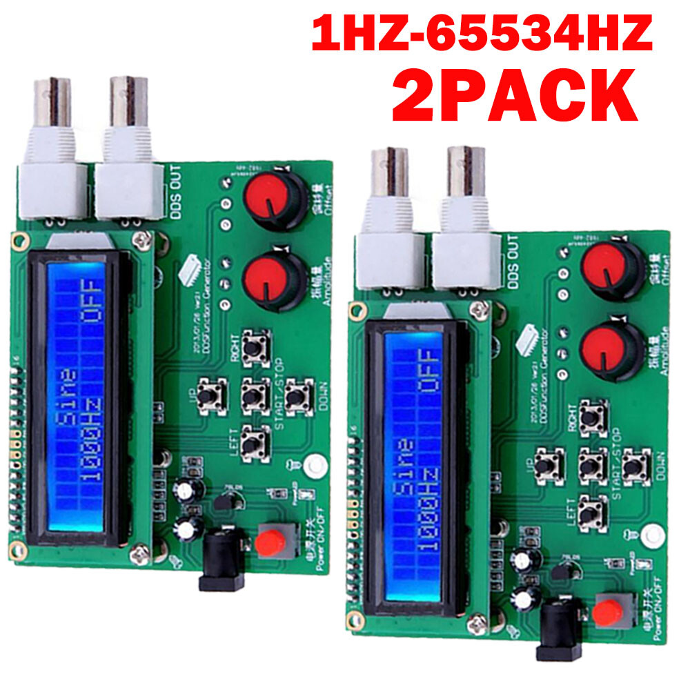 2x For DDS Function Signal Generator Module - Sine Square Sawtooth Triangle Wave