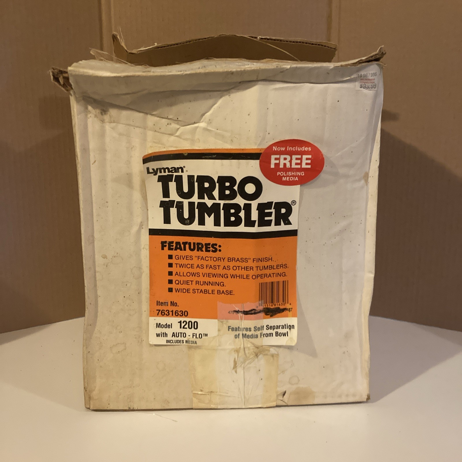 Lyman Turbo 1200 Case Cleaner ~ Reloading Brass Polisher Case Tumbler